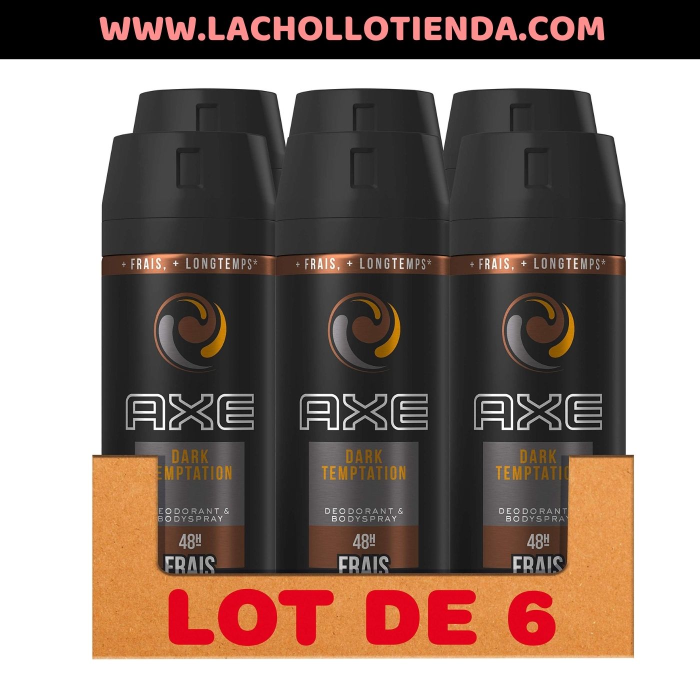 Desodorante Axe 48h Dark Temptation Spray 150ml
